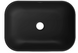 Умивальник Mexen Rita silver brushed black matt накладний MEX-21084573, Хром