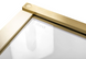 Душевая кабина Rea Hugo 90x90 brushed gold двойная REA-K6609, Золотой, Универсальная, золотой