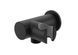 Душова система Kohlman Axel 30 black з термостатом + BOX прихованого монтажу KPL-QW433AB30, Черный матовый