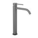 Змішувач для раковини Paffoni Light без донного клапана mercury grey LIG081MG, Каппучино