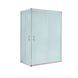 Душова кабіна Lidz Wawel SC120x80.SAT.LOW.FR, скло Frost 5 мм без піддона, Хром матовий, Універсальна, матовий