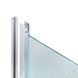 Душова кабіна Lidz Wawel SC120x80.SAT.LOW.FR, скло Frost 5 мм без піддона, Хром матовий, Універсальна, матовий