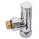 Кран угловой Luxon для полотенцесушителя 1/2"-3/4" (LX-8202) 71401041