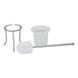 Йоржик Lidz Oreo 0504 підлоговий (матове скло) LDORE0504CRM32477 Chrome, Білий