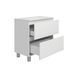 Тумба підлогова Koller Pool Edge New 800 з умивальником білий EDNEW080WHITE, Білий
