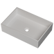 Раковина глянцевая накладная Amidicon Ring 60 580x390 из литого камня RING_60_HL, Белый