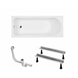 Ванна акрилова Koller Pool Dakota 170x75 + сифон + ніжки DAKOTA170X75+WBW0001+B70CМMA-57, Білий