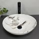 Умывальник VBI Parma carrara glossy накладний VBI-011025, Мармур