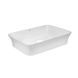 Умивальник Qtap Virgo накладний прямокутний 490х350х110 мм White + донний клапан PU02, Білий