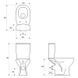 Унітаз-компакт Cersanit Arteco CleanOn 011 K667-056 з кришкою Duraplast Soft Close, Білий
