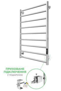 Електрична рушникосушка Mario Урбан-I 810x500/85 TR K 2.0 таймер-регулятор 2.3.8300.10.Р, Хром, універсальне (конектор), Електронний