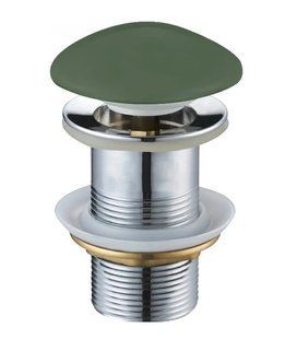 Донный клапан для раковины Mexen click-clack khaki matt без перелива MEX-79910-43, Цветной