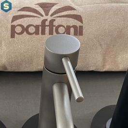 Змішувач для раковини Paffoni Light без донного клапана mercury grey LIG071MG, Каппучино