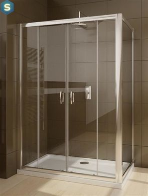 Душевая кабина Radaway Premium Plus DWD+S 180x90 стекло фабрик 33373-01-06N + 33403-01-06N