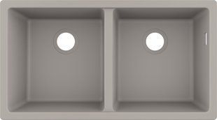 Кухонная мойка Hansgrohe S51 S510-U770 под бетон серый 43434380, Sand