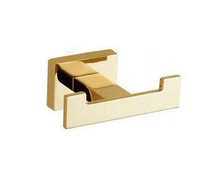 Гачок для рушників VBI Mercury gold подвійний VBI-040202GL, Золотий