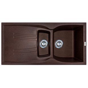 Кухонная мойка Adamant New Line Plus 975x495x235 коричневый 518223, Цемент матовый