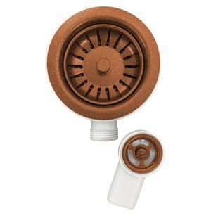Сифон для кухонної мийки Adamant FSA-01 terra-cotta 0011, Цемент матовий