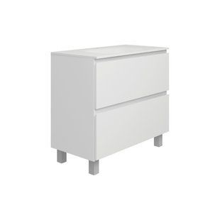 Тумба напольная Koller Pool Edge New 900 с умывальником белый EDNEW0900WHITE, Белый