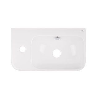 Умывальник Qtap Tern 450х250х158 White QT1711H02RW, Белый
