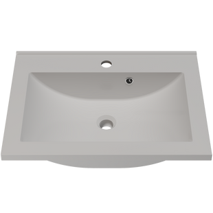 Раковина матова врізна Amidicon Victoria 60 600x450 з литого каменю VICTORIA_60_MAT, Білий