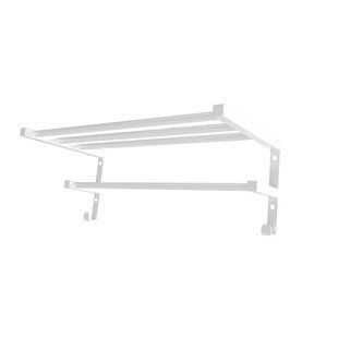 Полка для полотенец с настенным креплением HF Sheffield 520x256 3.0.1101.13.WM, Белый матовый