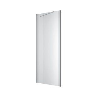 Бічна стінка Koller Pool Kvadro 800x1950 мм скло прозоре K80PC, прозорий, хром