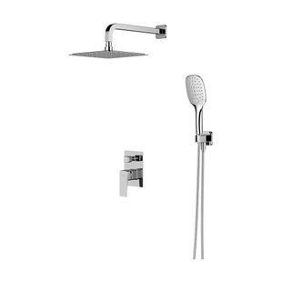 Душова система прихованого монтажу Omnires Parma chrome SYSPM10CR, Хром