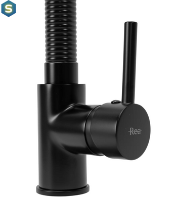 Смеситель для кухни Rea Spring black REA-B4804, Черный матовый