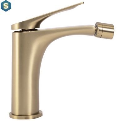 Смеситель для биде Rea Avalon brushed gold REA-B2701, Золотой