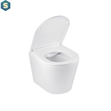 Комплект 4 в 1: Інсталяція Grohe Rapid SL 3 в 1 38772001 + Унітаз безободковий Kroner Armada WHI513636 RIMLESS з сидінням Slim Duroplast / Soft-close / Quick relase (38772001KA513636)
