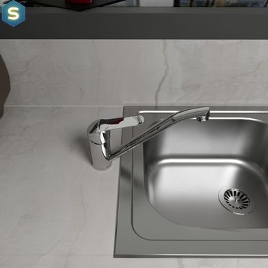 Змішувач для кухні Koller Pool Twist 35 мм хром TW0950, Хром
