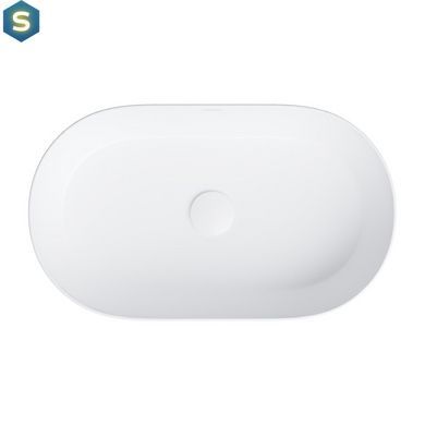 Умывальник Omnires Mesa 535x315 mat white MESA530BM, Белый матовый