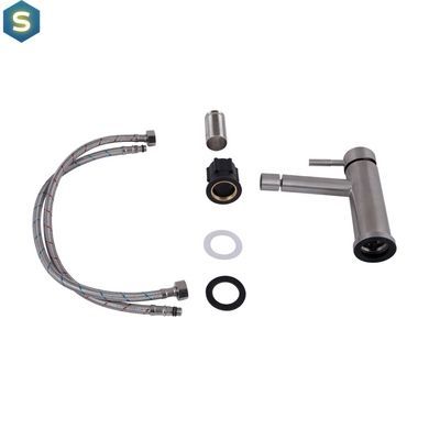 Змішувач для біде Lidz Aria 001AF (k35) LDARI001AFNKS46096 Nickel, Нержавіюча сталь