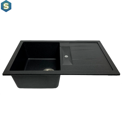 Кухонная мойка Adamant Fort 770x495x200 антрацыт 697223, Антрацит