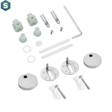 Комплект 4 в 1: Інсталяція Grohe Rapid SL 3 в 1 38772001 + Унітаз безободковий Kroner Armada WHI513636 RIMLESS з сидінням Slim Duroplast / Soft-close / Quick relase (38772001KA513636)