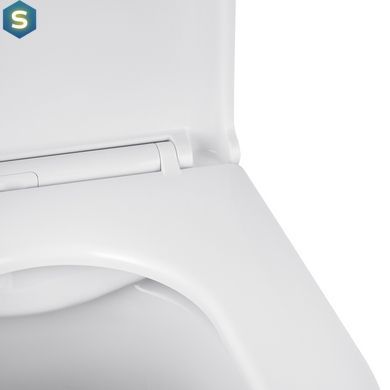 Комплект 4 в 1: Інсталяція Grohe Rapid SL 3 в 1 38772001 + Унітаз безободковий Kroner Armada WHI513636 RIMLESS з сидінням Slim Duroplast / Soft-close / Quick relase (38772001KA513636)