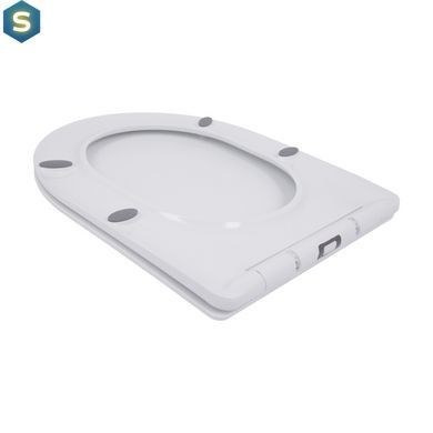 Унітаз підлоговий Qtap Jay Ultra Quiet з сидінням Soft-close 640x360x835 мм QT07222175TW White, Білий