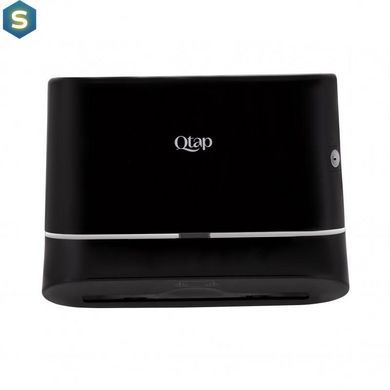Тримач для паперових рушників Qtap Drzak na rucniky DR600BP, Черный матовый