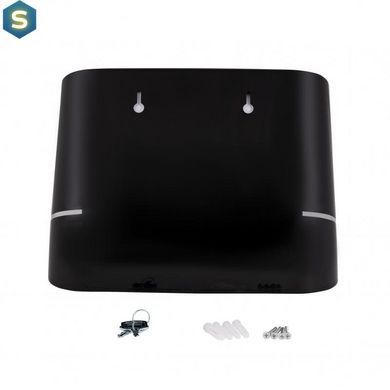 Тримач для паперових рушників Qtap Drzak na rucniky DR600BP, Черный матовый
