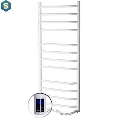 Електрична рушникосушарка Navin Блюз 480x1200 Sensor права з таймером 12-006033-4812, Білий, Праве, Електронний