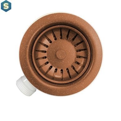 Сифон для кухонної мийки Adamant FSA-01 terra-cotta 0011, Цемент матовий
