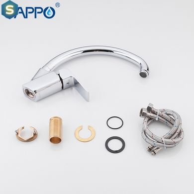 Смеситель для кухни гайка &Oslash;35 Gappo Aventador 1/8 G4150-8, Хром