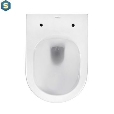 Комплект 4 в 1: Інсталяція Grohe Rapid SL 3 в 1 38772001 + Унітаз безободковий Kroner Armada WHI513636 RIMLESS з сидінням Slim Duroplast / Soft-close / Quick relase (38772001KA513636)