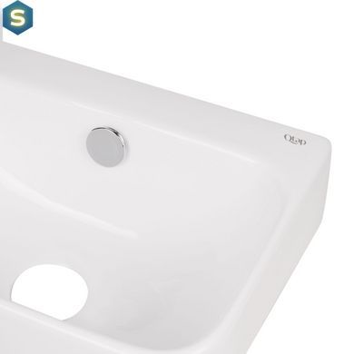 Умывальник Qtap Tern 450х250х158 White QT1711H02RW, Белый