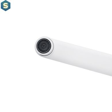 Смеситель для ванной Kroner KRM Zenda - W070 CV022959, Белый матовый