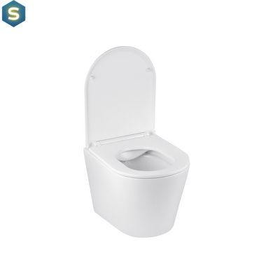 Комплект 4 в 1: Інсталяція Grohe Rapid SL 3 в 1 38772001 + Унітаз безободковий Kroner Armada WHI513636 RIMLESS з сидінням Slim Duroplast / Soft-close / Quick relase (38772001KA513636)