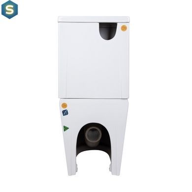 Унітаз підлоговий Qtap Jay Ultra Quiet з сидінням Soft-close 640x360x835 мм QT07222175TW White, Білий