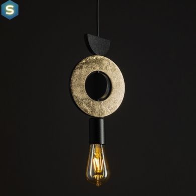 Підвісний світильник Nowodvorski 11180 Drops Wood F E27 1x25W IP20 Bk