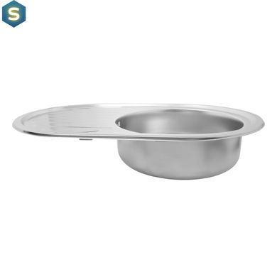 Кухонная мойка Kroner KRP Dekor-7750 (0,6 мм) CV022783, Decor